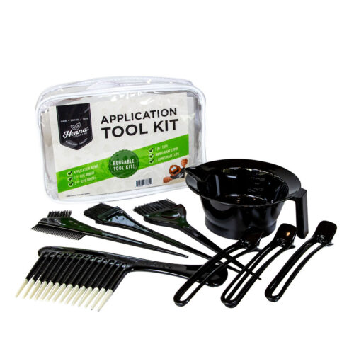 henna hair dye application tool kit