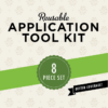 henna hair dye application tool kit