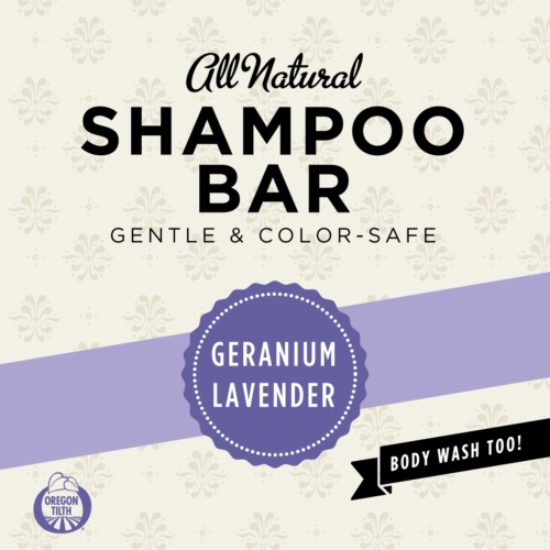 Geranium-Lavender Sulfate Free Shampoo Bar