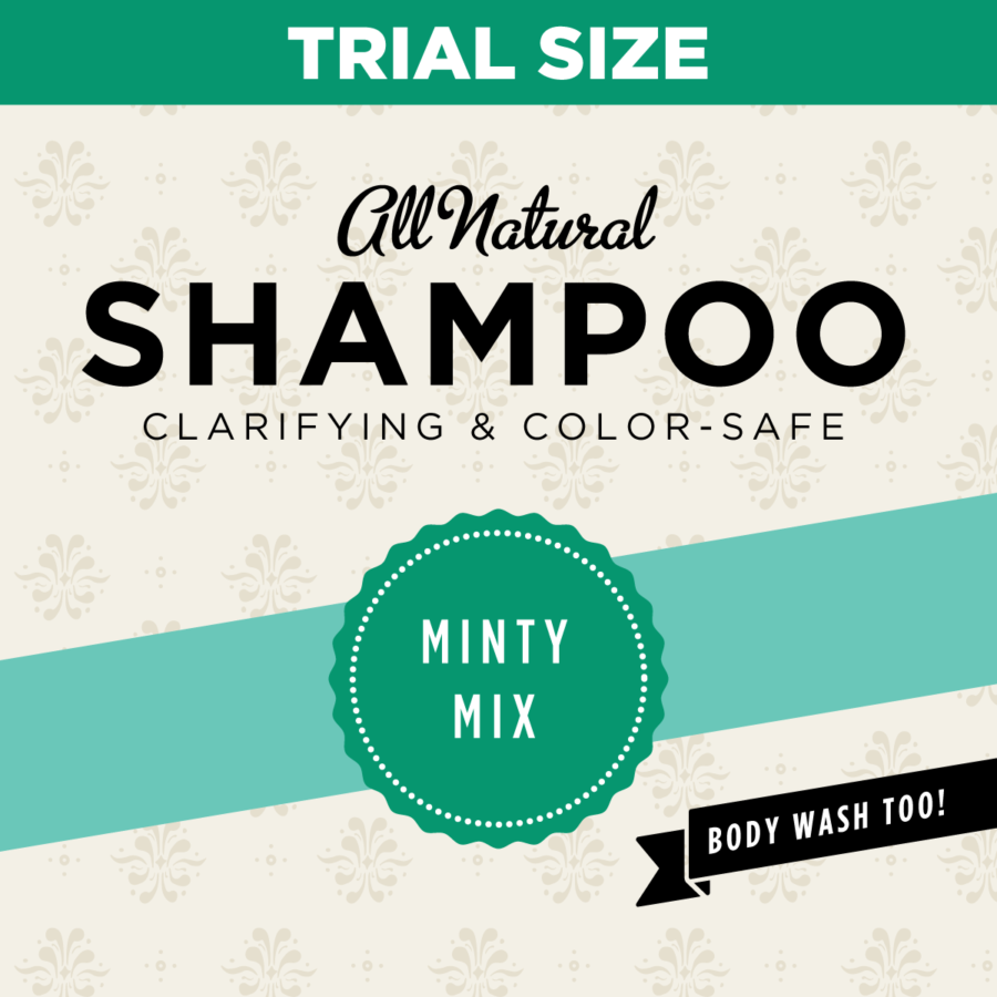 HCL Organic Sulfate Free Mint Shampoo Trial Size