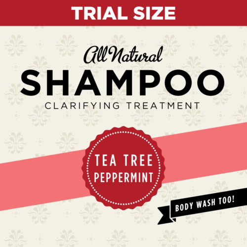 HCL Organic Sulfate Free Tea Tree Shampoo Trial Size