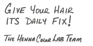 organic hair conditioner application