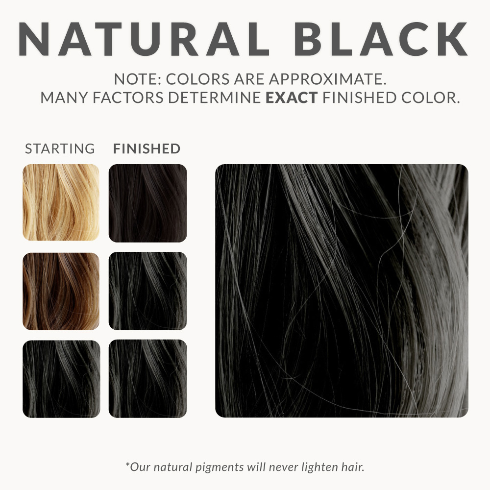 Natural Black Henna Beard Dye | Henna Color Lab®