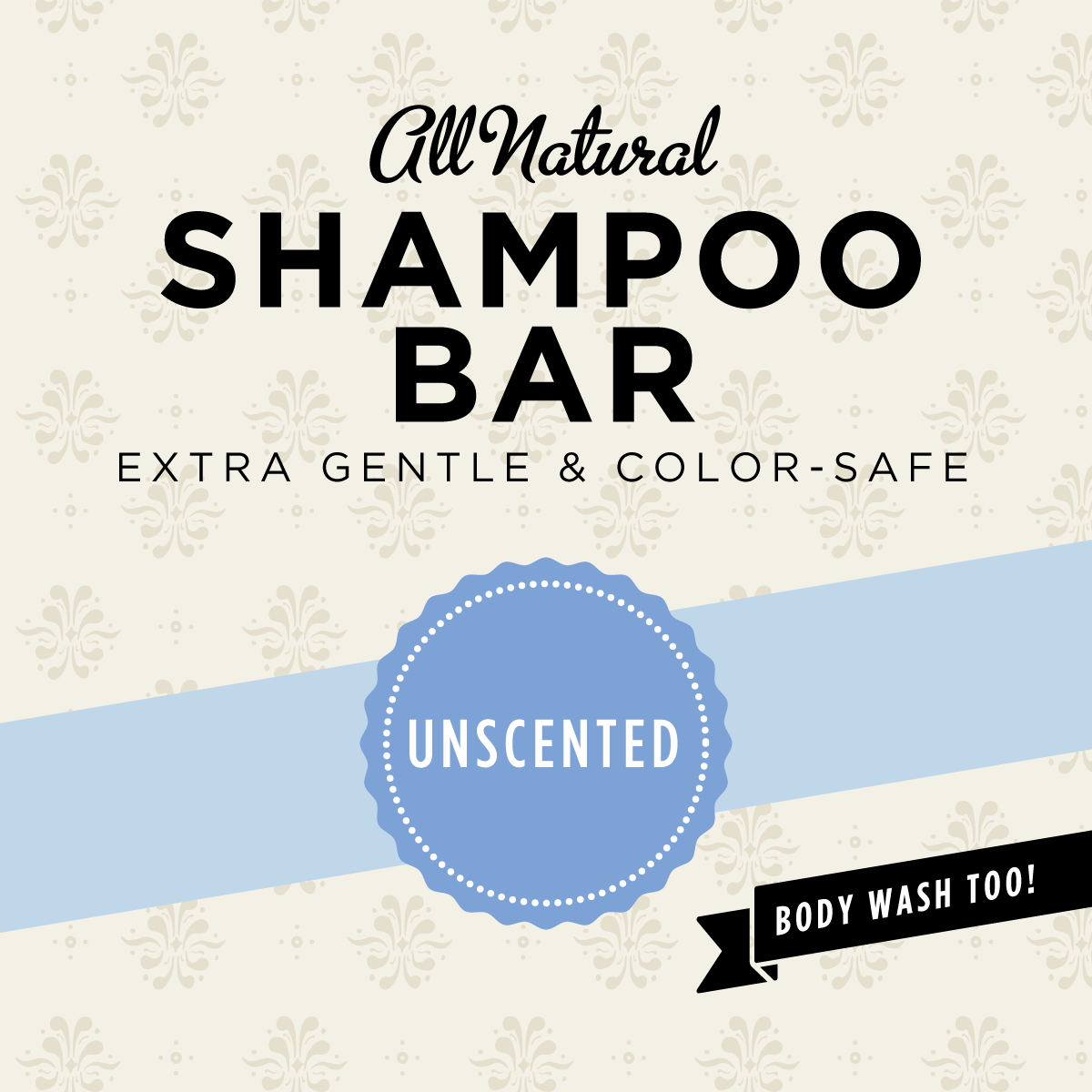 HCL® Organic Unscented Shampoo Bar