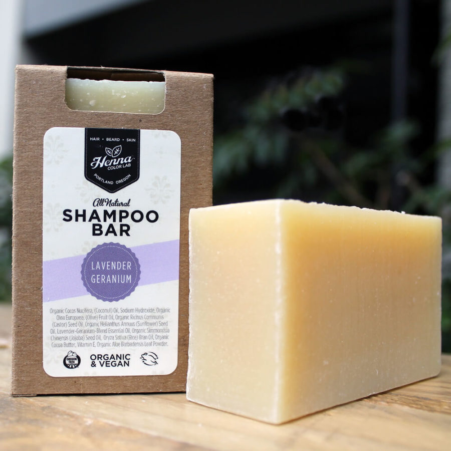 Geranium-Lavender Organic Shampoo Bar - Image 5