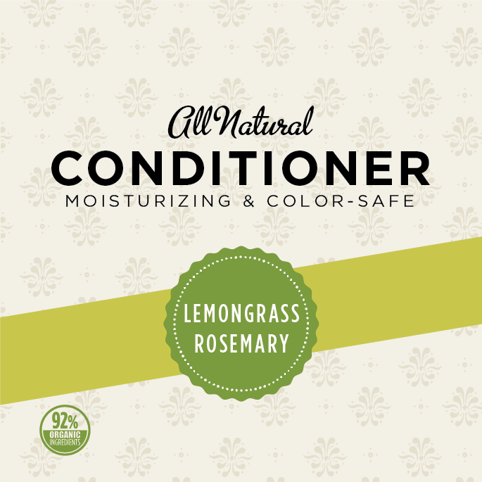 Lemongrass Rosemary All Natural Conditioner