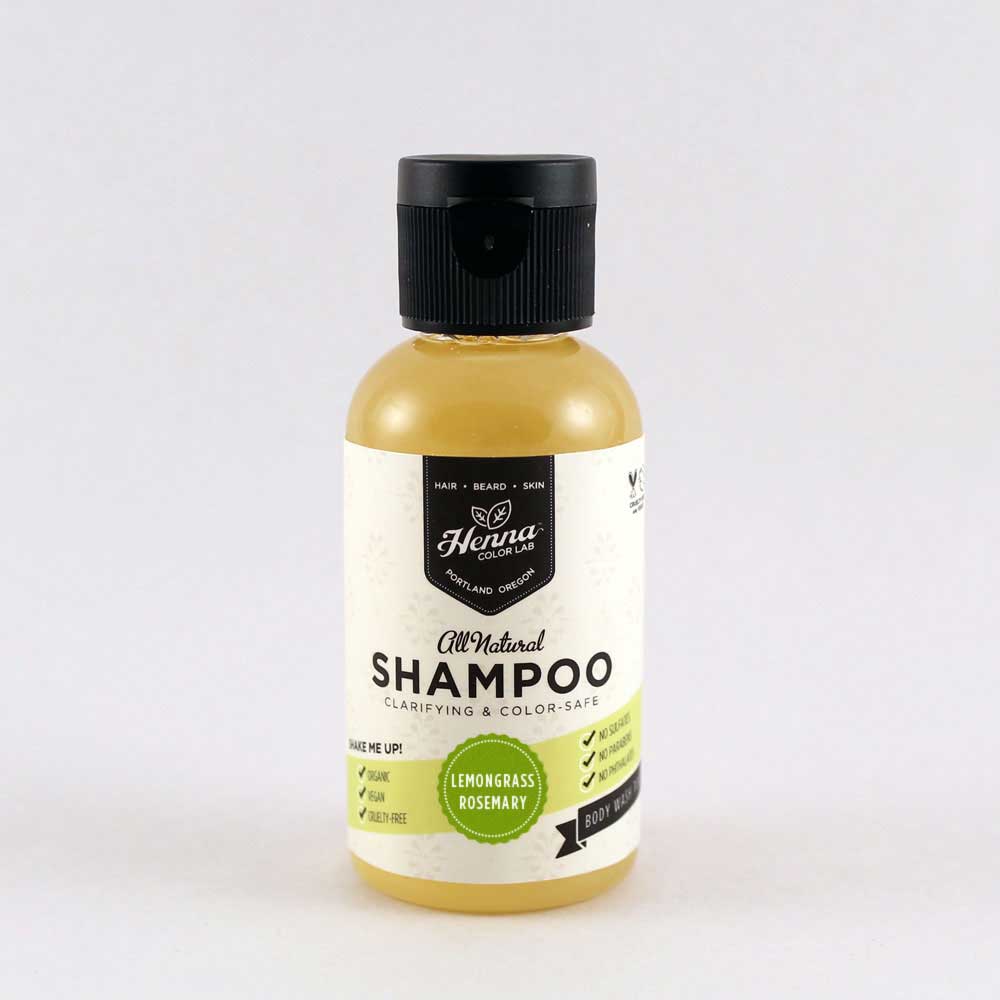 Lemongrass Rosemary Organic Sulfate Free Shampoo Trial Size