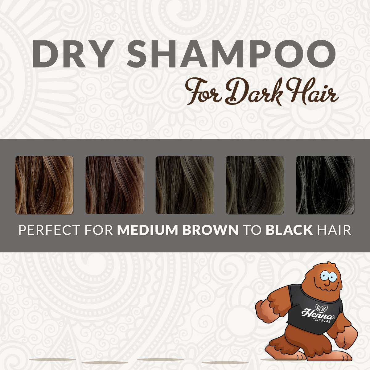 Dry Shampoo for Dark Hair | Henna Color Lab®