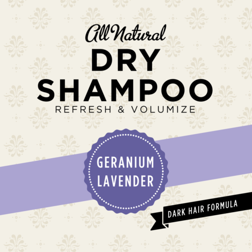 Organic dry shampoo for dark hair