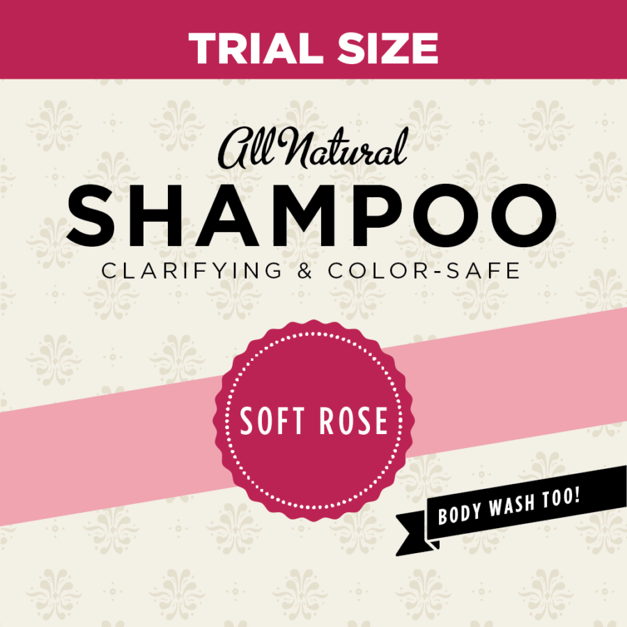 Soft Rose Organic Shampoo (Trial Size) - Image 2