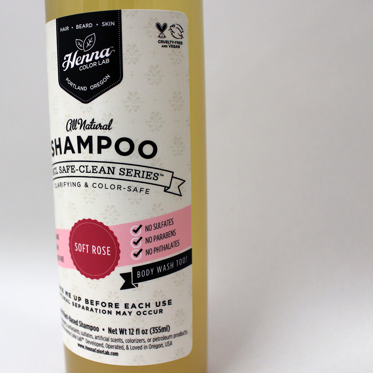 HCL Soft Rose Sulfate Free Shampoo