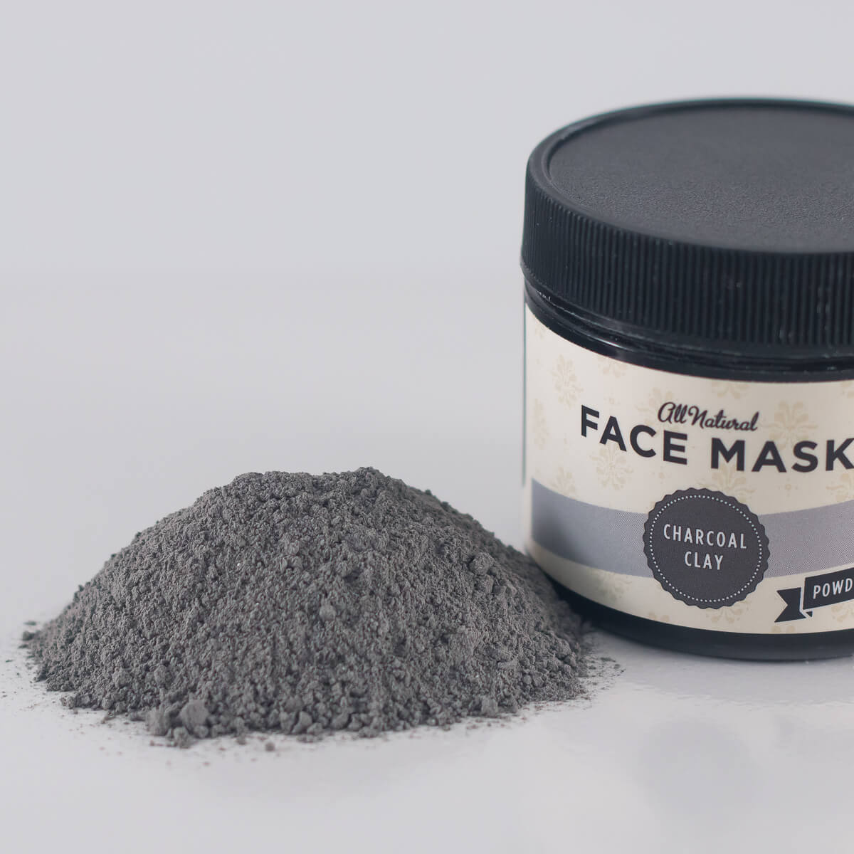 charcoal clay face mask