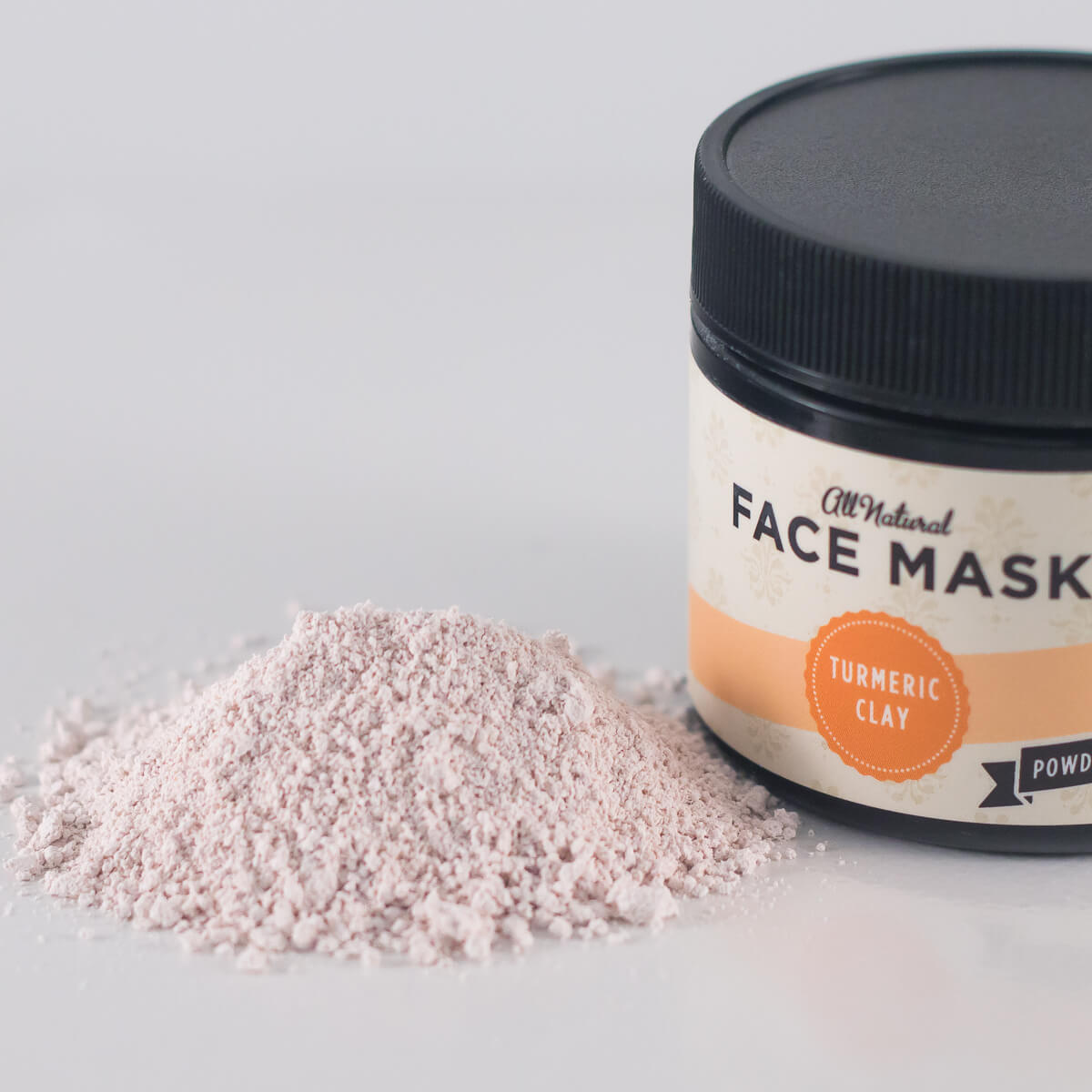 turmeric clay face mask