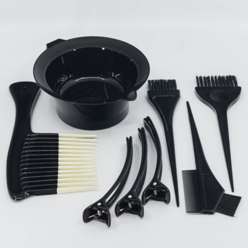 henna hair dye tool kit