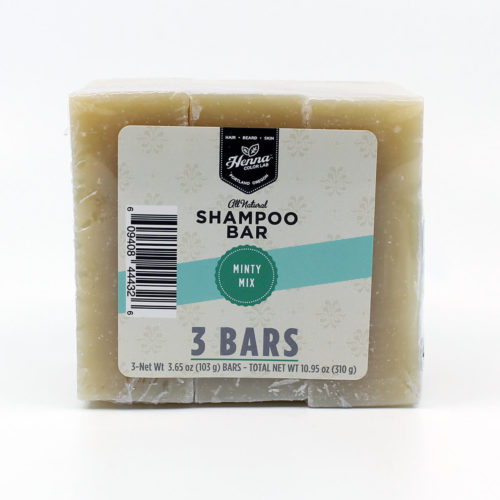 minty mix shampoo bars, organic shampoo bar