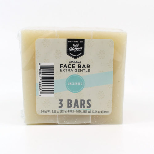 unscented face soap, organic face bar