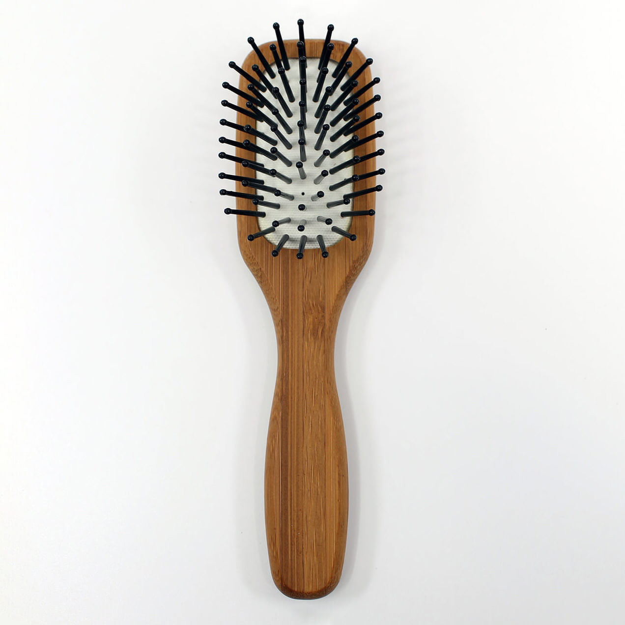 mini hair brush, bamboo hair brush