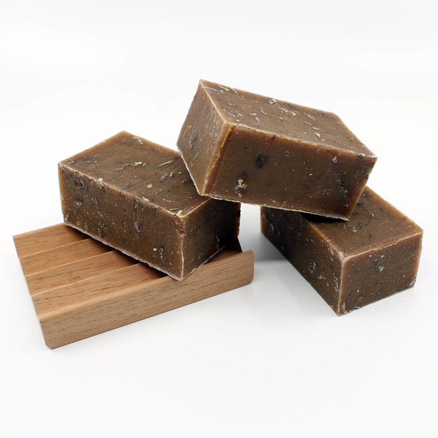 organic cinnamon scrub bars