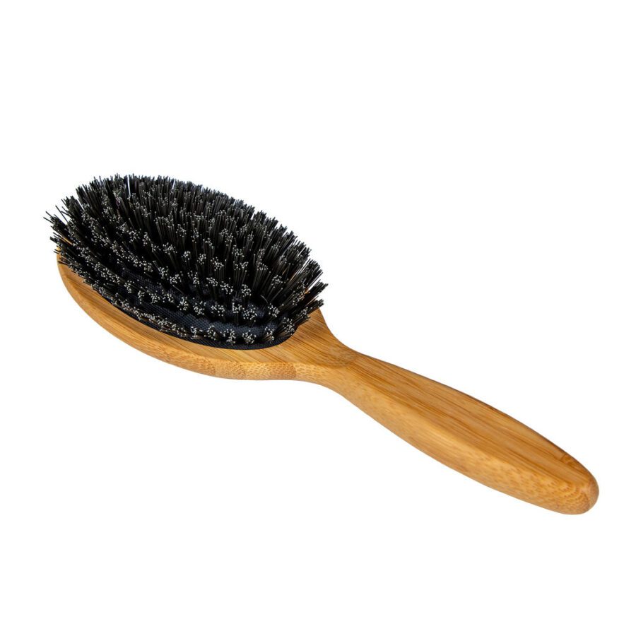 bamboo vegan boar bristle brush