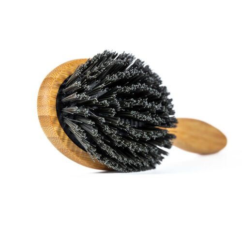 bamboo vegan boar bristle brush