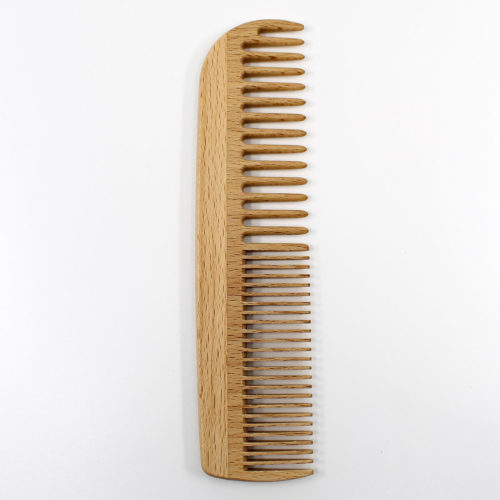 wide/fine tooth comb, wooden comb