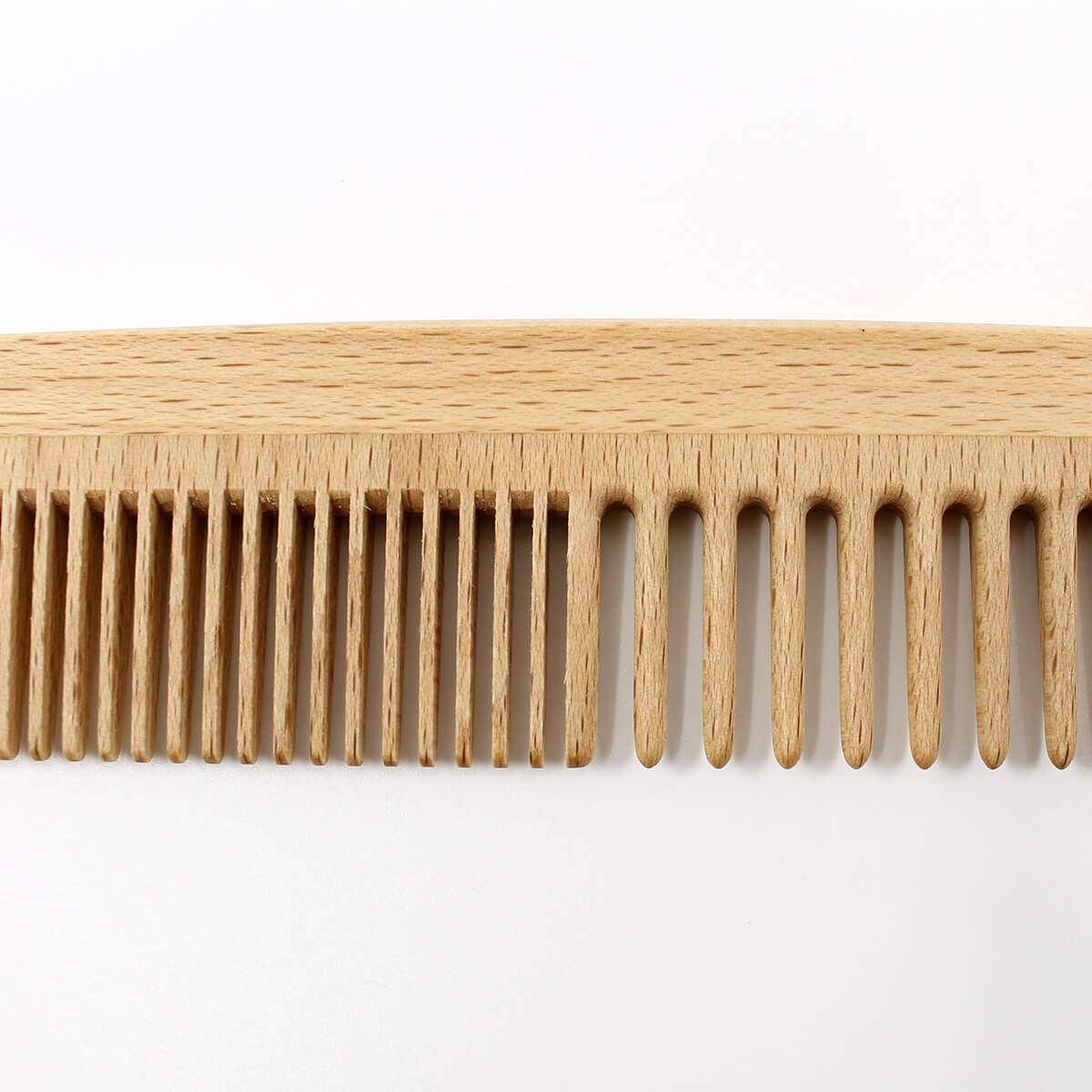 wide/fine tooth comb, wooden comb