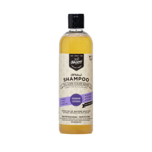 geranium-lavender shampoo, organic shampoo