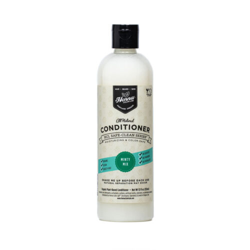 mint hair conditioner, peppermint hair conditioner, spearmint hair conditioner