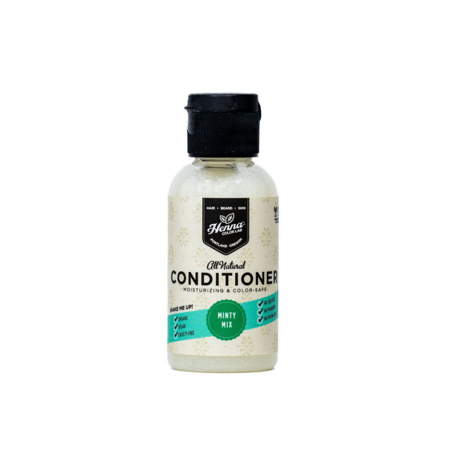 mint hair conditioner, peppermint hair conditioner, spearmint hair conditioner