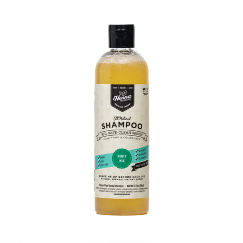 mint shampoo, peppermint shampoo, spearmint shampoo