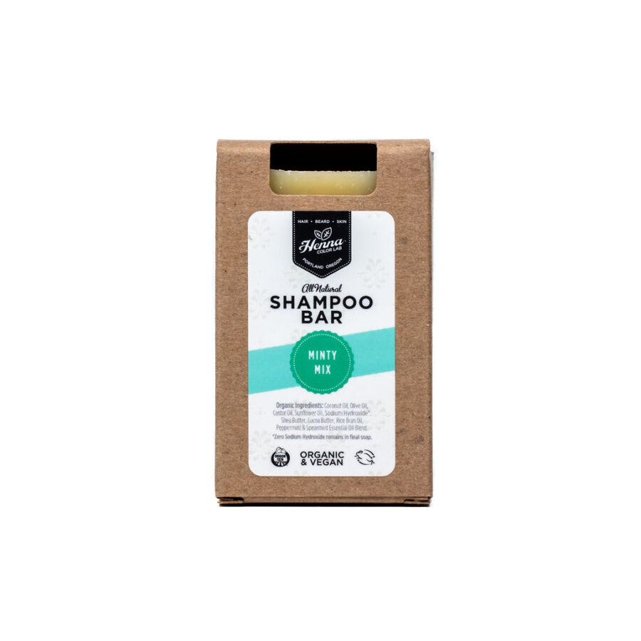 mint shampoo bar, organic shampoo bar