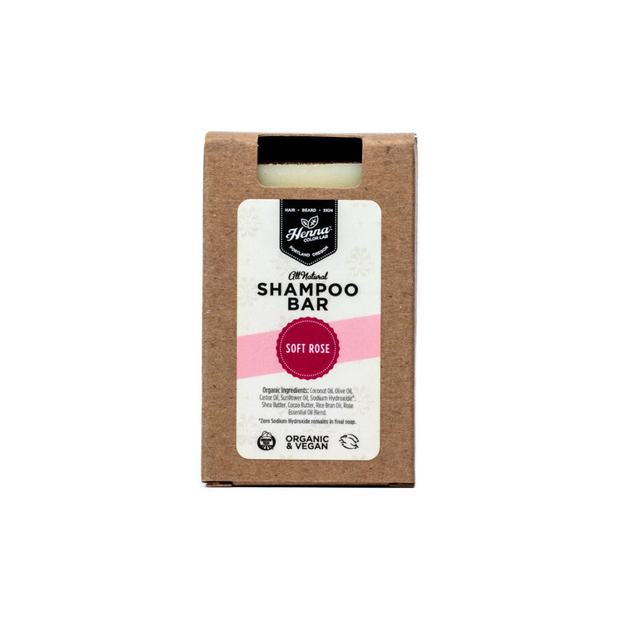 rose shampoo bar, organic shampoo bar