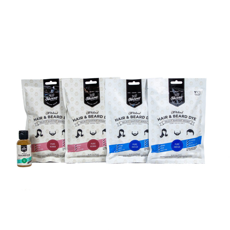 henna hair dye bundle, henna hair dye, natural hair dye, henna hair color, henna hair system, henna for hair, black henna hair dye, indigo henna, indigo