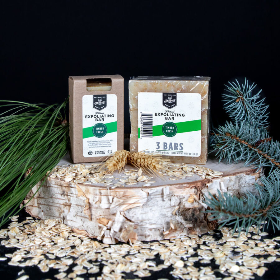 Timber Fresh Exfoliating Bar Collection