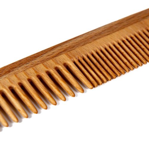 beechwood wide-fine tooth combo comb