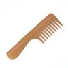 wide tooth beechwood comb