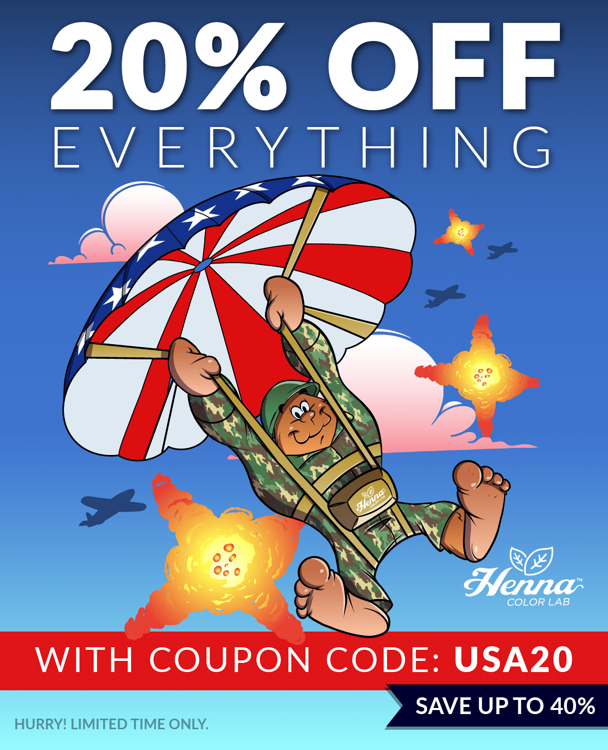 HCL Henna Hair Dye Memorial Day Sale