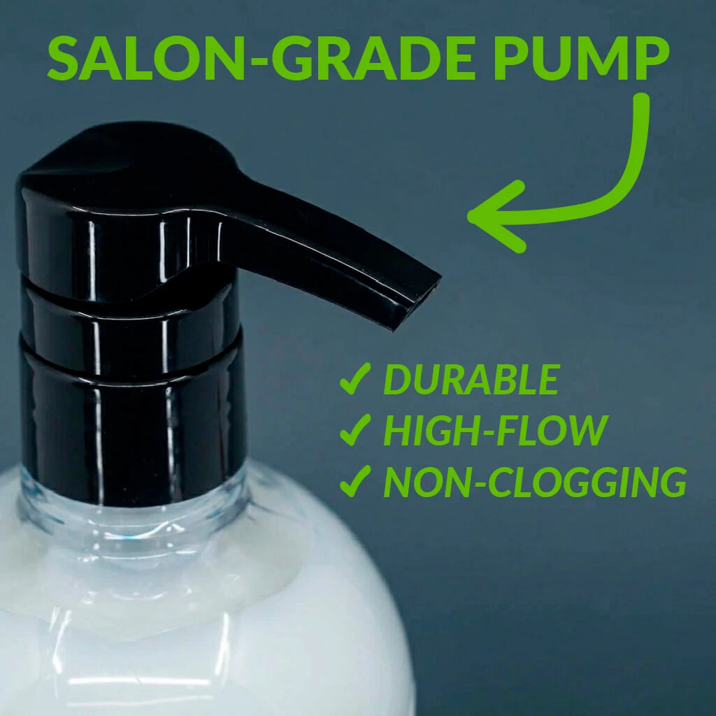 Salon-grade pump. Durable, high-flow, non-clogging for Zen Garden Conditioner.