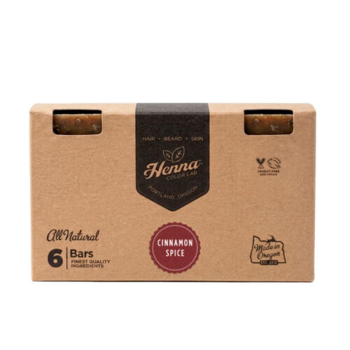 6-pack cinnamon spice exfoliating body bars