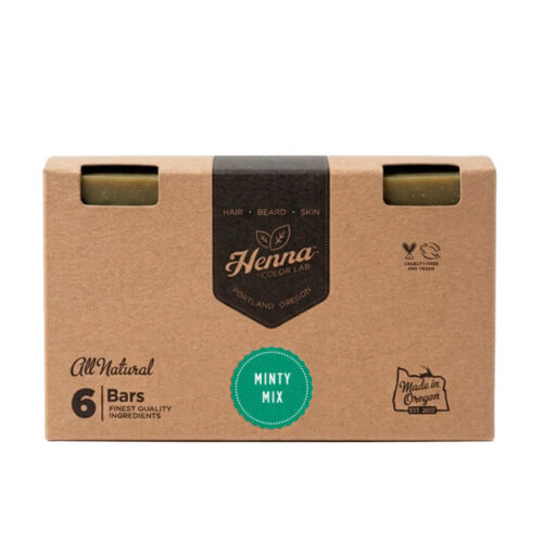 6-pack minty mix shampoo shampoo bars.