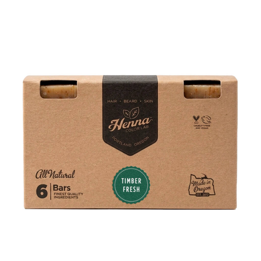 6-pack timber fresh body bars