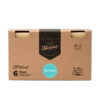 6-pack unscented face bars.