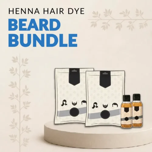 Henna hair dye beard bundle.